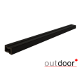 Лага монтажная из ДПК Outdoor черная 50х30х3000 мм, шт